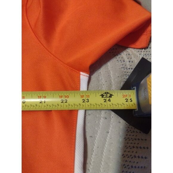 New Nike Polo Shirt Mens Large L Orange Clemson Tigers Short Sleeve Dri-Fit NWT - Picture 12 of 13